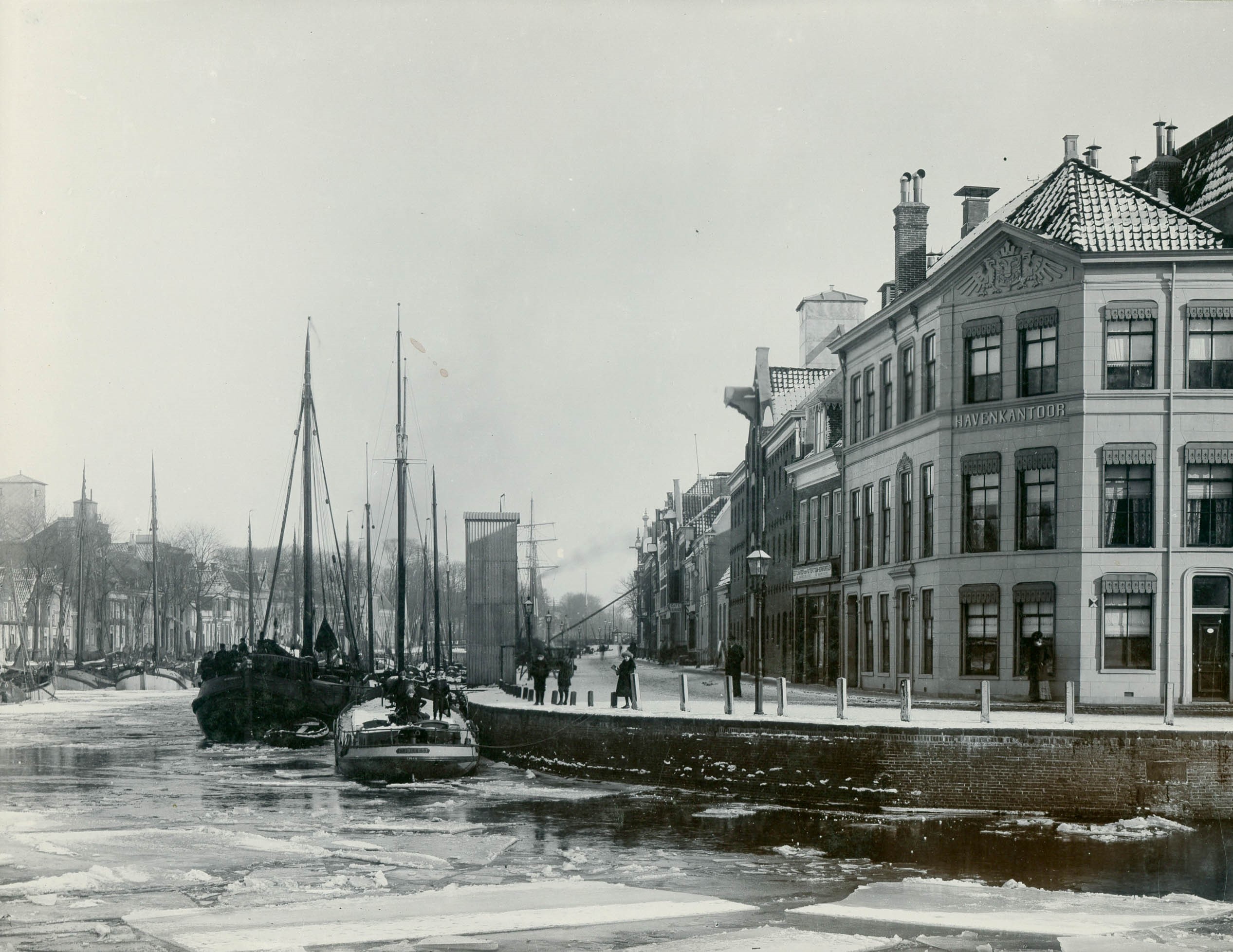 Noorderhaven, 1907. P.B. Kramer, Groninger Archieven (1785_6864)